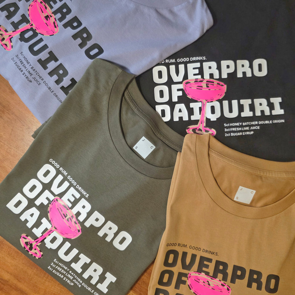 Shirt "OVERPROOF DAIQUIRI", 100% Bio-Baumwolle