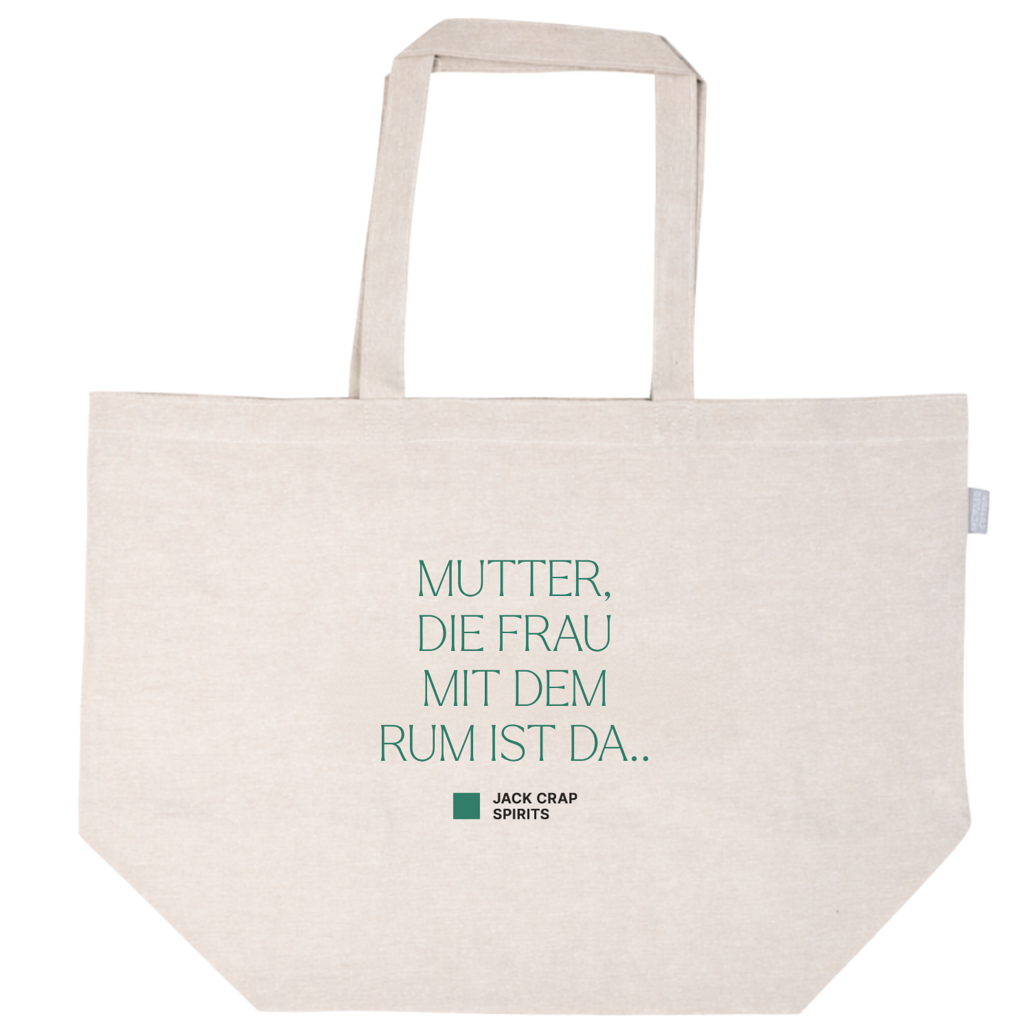 Jutebeutel / Shopper, recycelter Baumwollmix, versch. Varianten