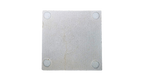 Kachel mit Statement 10x10cm (Untersetzer), versch. Varianten