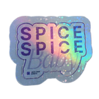 Sticker "Spice Spice Baby", 3 x 4cm,                                          Shiny & Glitter
