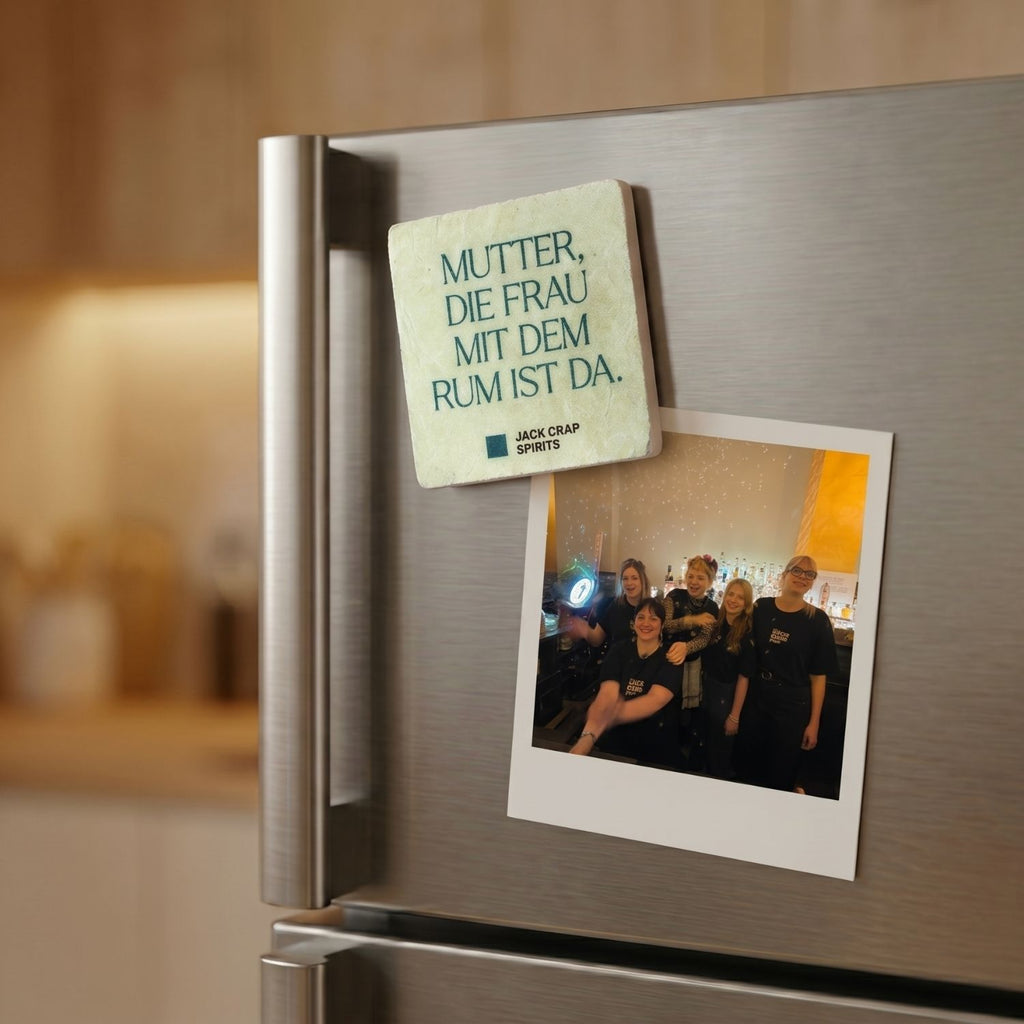 Magnet-Fliese Statement 5x5cm, versch. Varianten