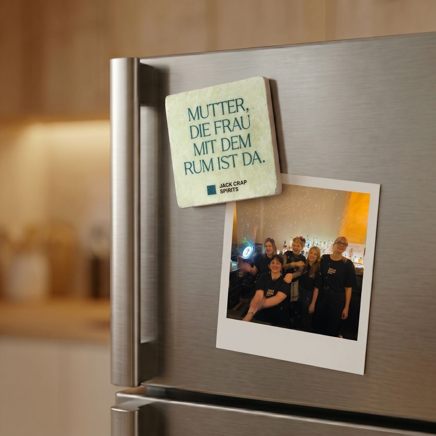 Magnet-Fliese Statement 5x5cm, versch. Varianten