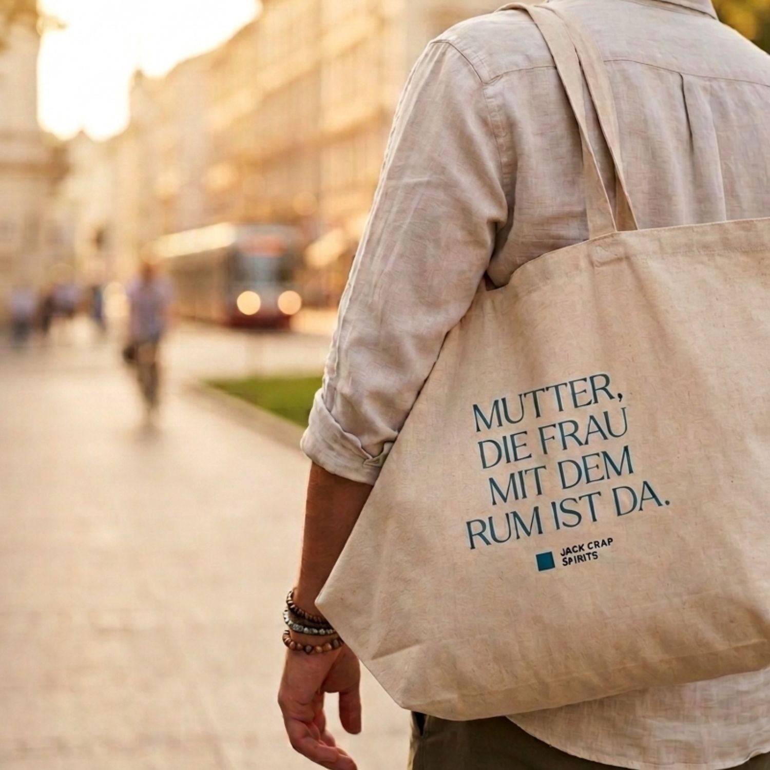 Jutebeutel / Shopper, recycelter Baumwollmix, versch. Varianten