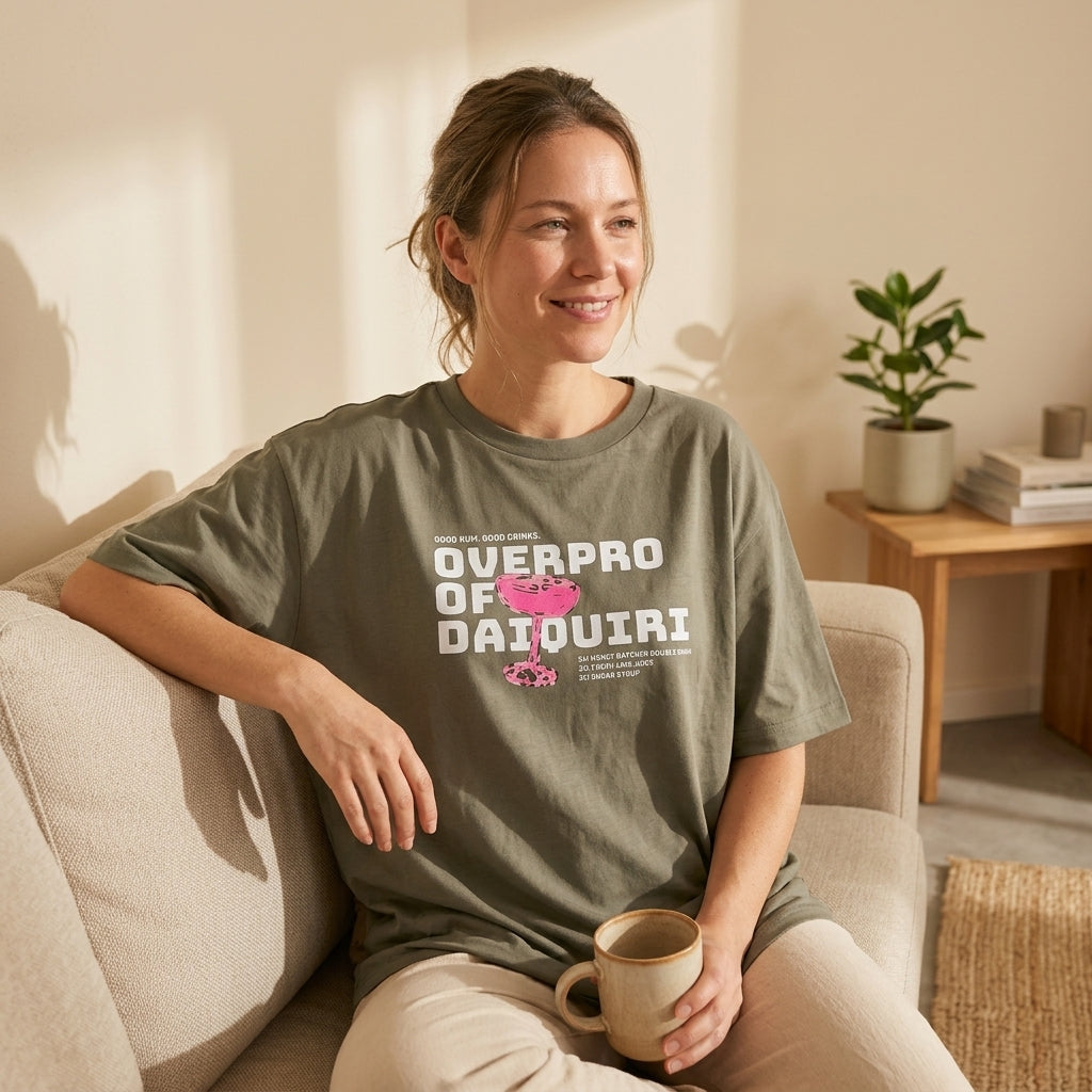Shirt "OVERPROOF DAIQUIRI", 100% Bio-Baumwolle
