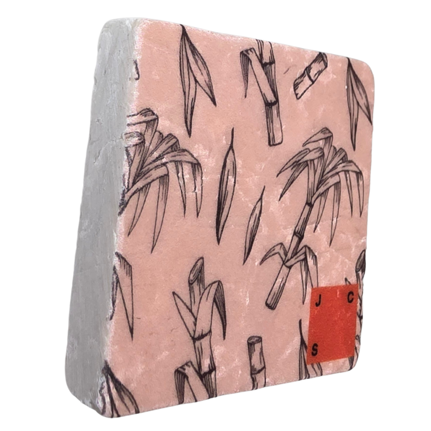 Magnet-Fliese Zuckerrohr 5x5cm, versch. Varianten