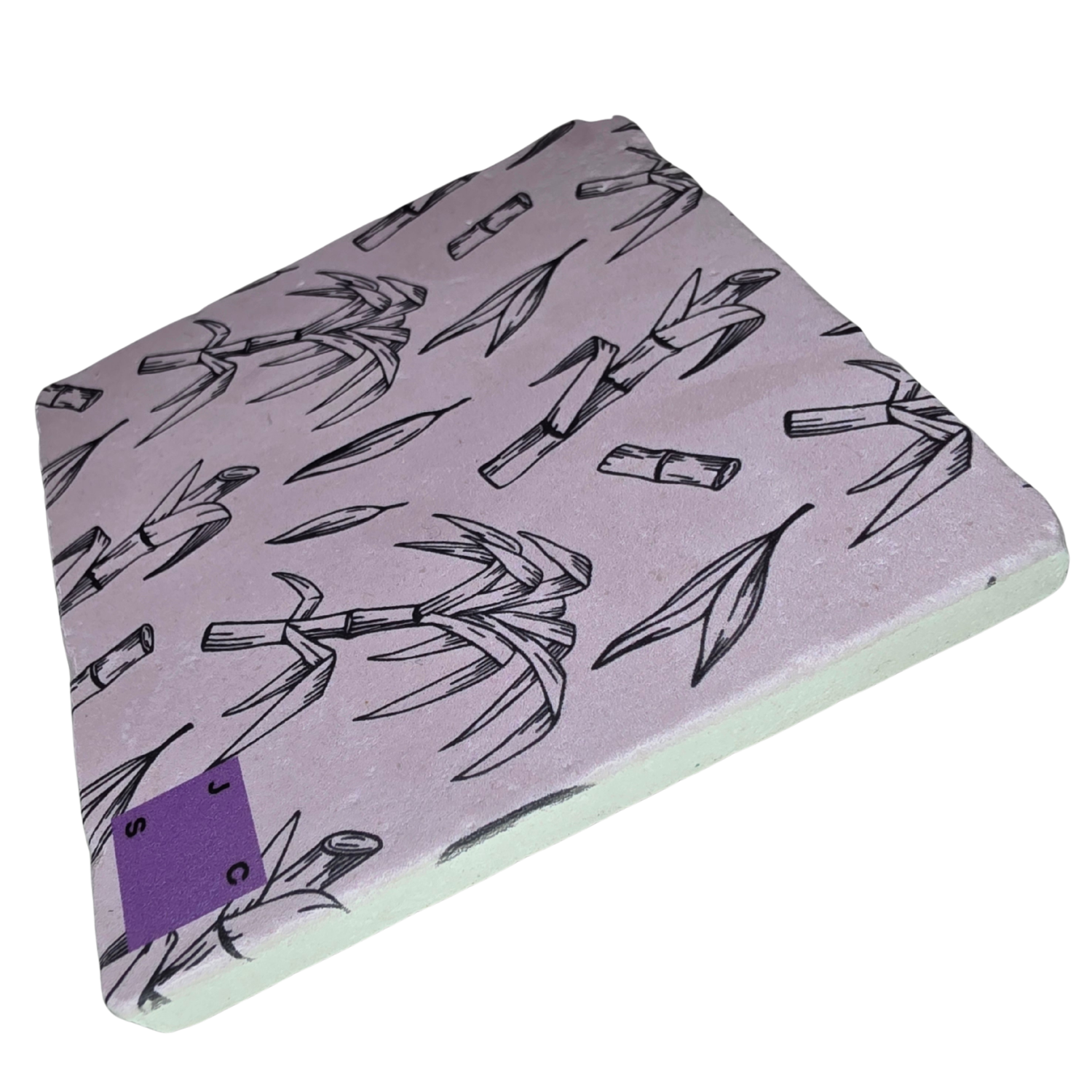 Kachel Zuckerrohr 10x10cm (Untersetzer), versch. Varianten