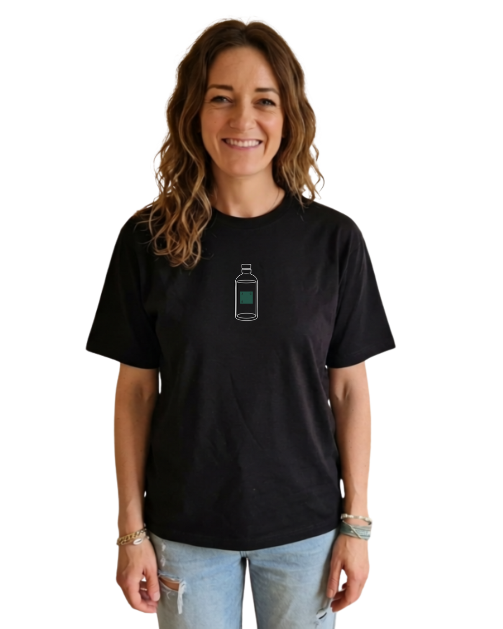 Shirt "Mutter, die Frau mit dem Rum ist da.", 100% Bio-Baumwolle